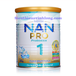 Sữa Nestle Nan Pro 1-400g (0-6 tháng)